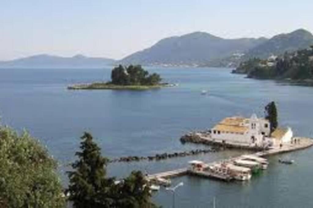 Corfu Tramezzo Designer'S House Villa Bastounion Luaran gambar