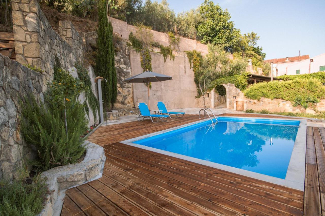 Corfu Tramezzo Designer'S House Villa Bastounion Luaran gambar