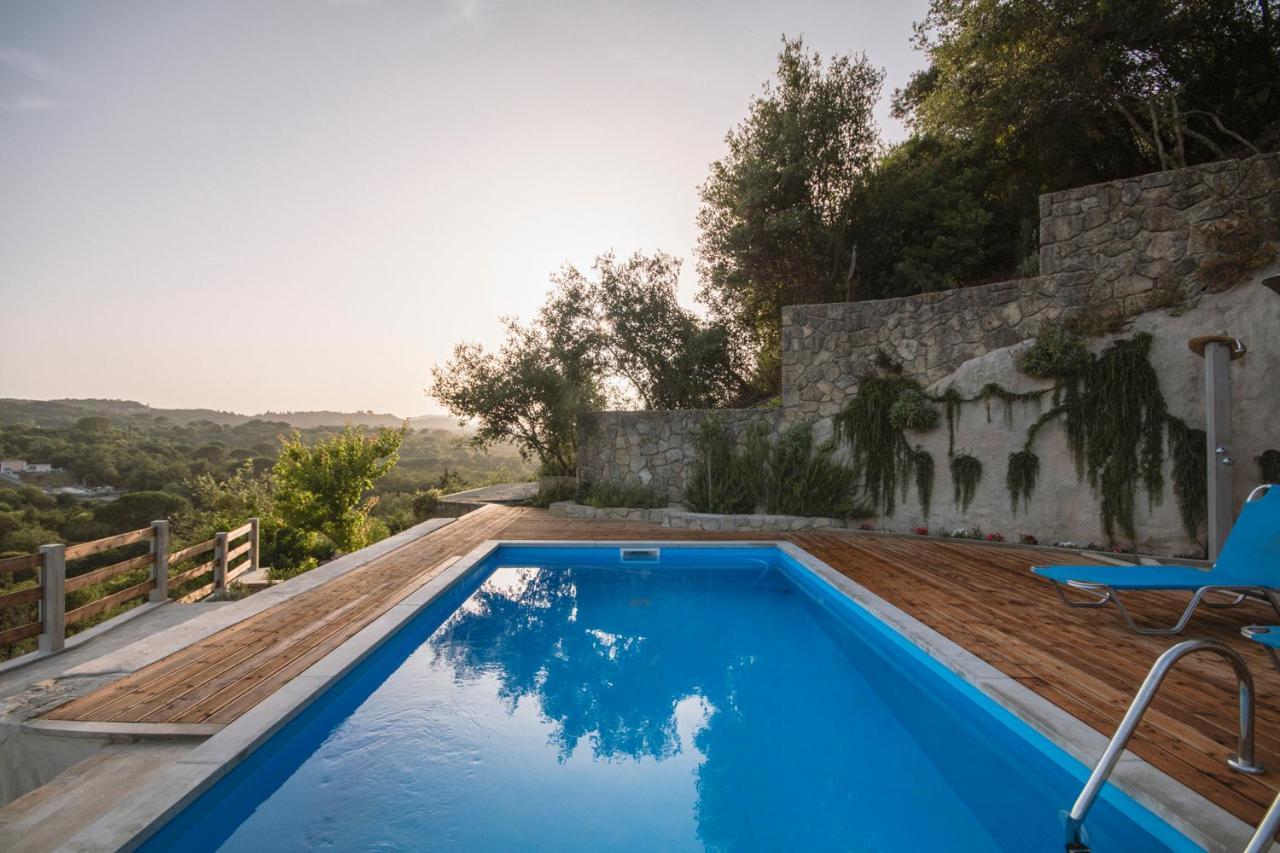 Corfu Tramezzo Designer'S House Villa Bastounion Luaran gambar