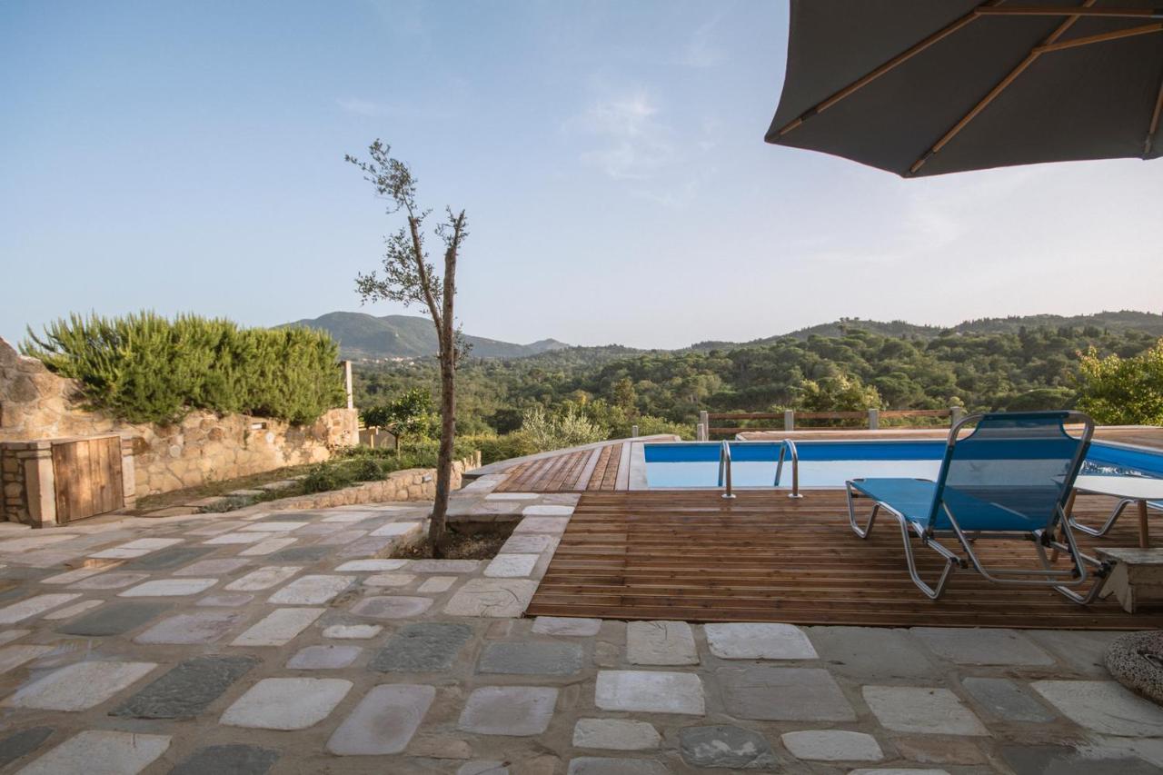 Corfu Tramezzo Designer'S House Villa Bastounion Luaran gambar